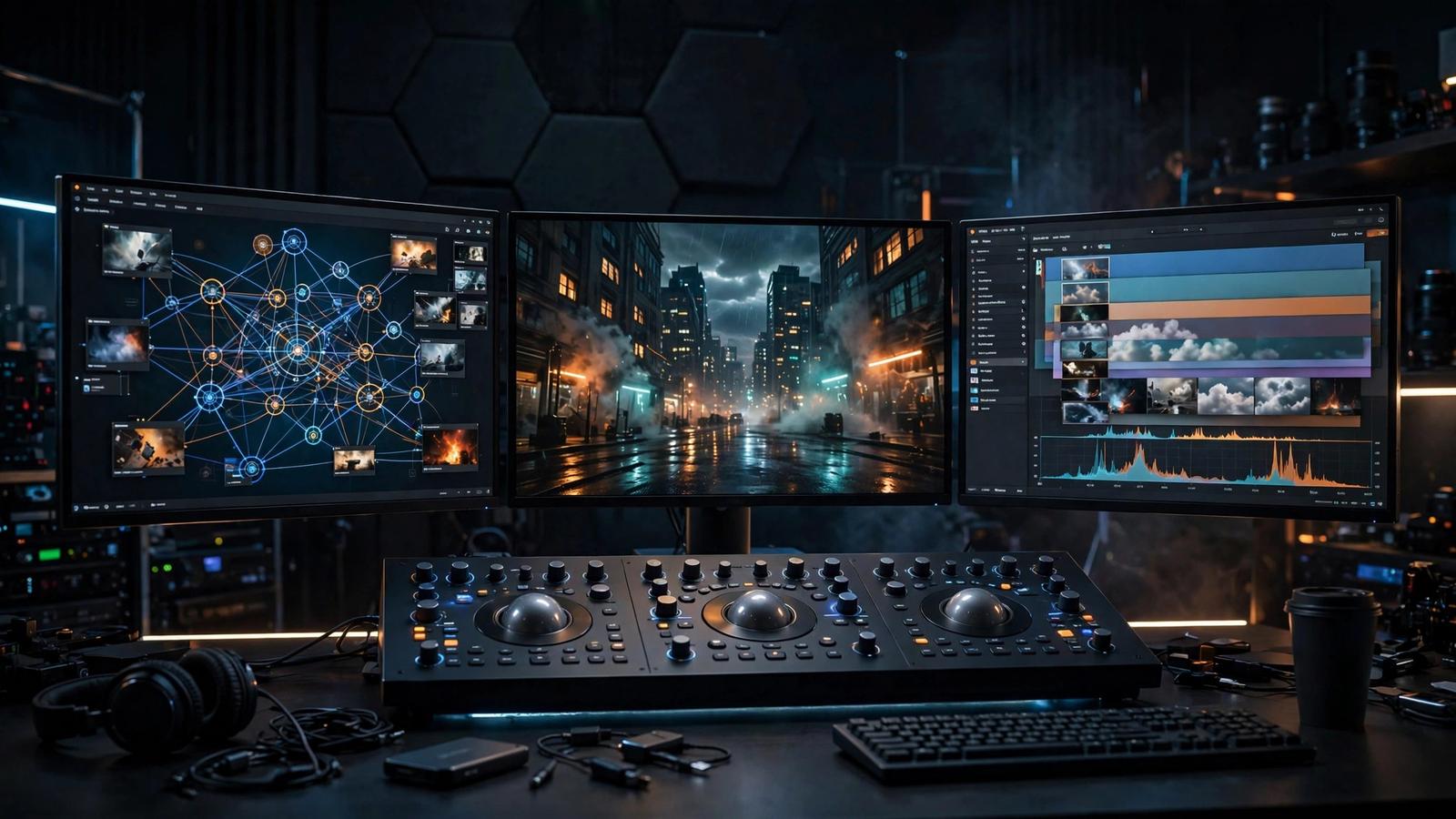 Video editing suite